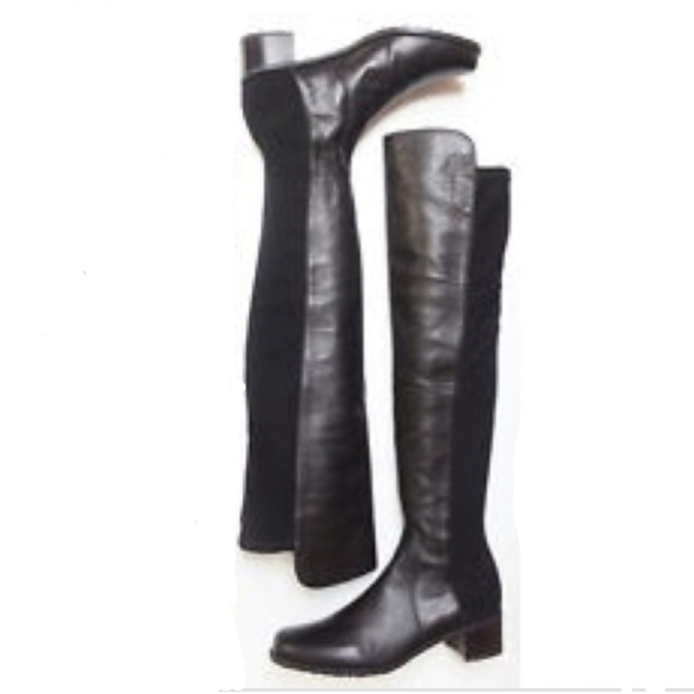 🆕STUART WEITZMAN OVER-THE-KNEE 5050 RESERVE BOOTS - Picture 7 of 8